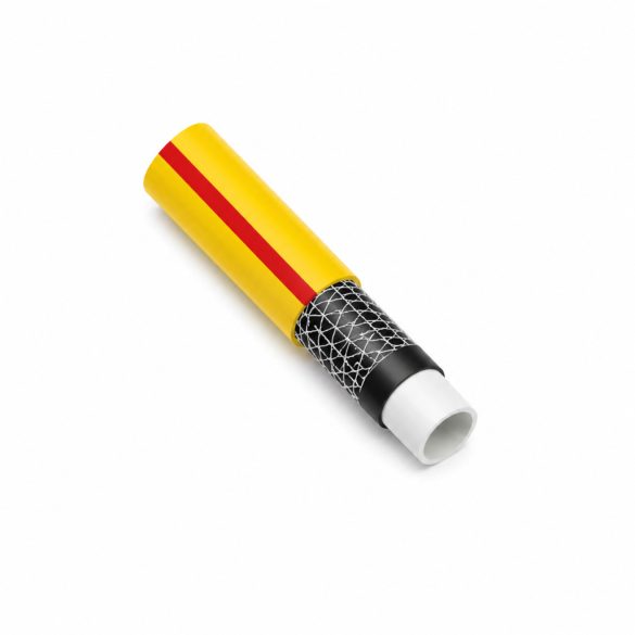 Locsolótömlő SÁRGA OLASZ 1/2" 25 m (5 rétegű)