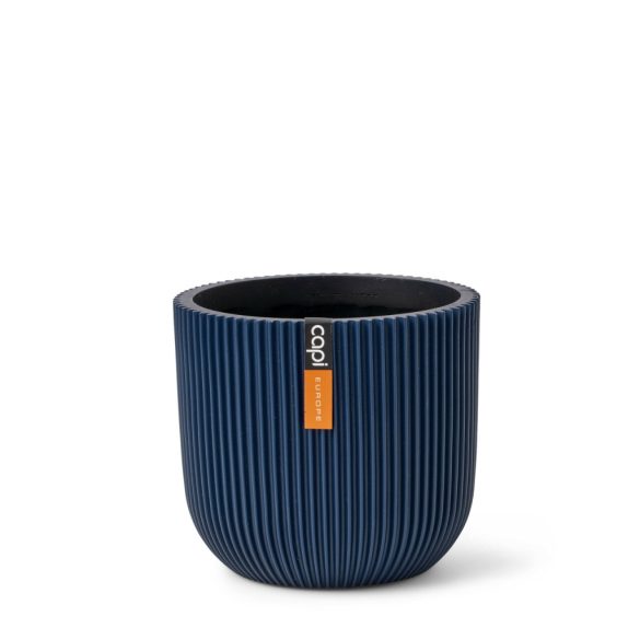 Capi Groove Ball virágcserép, 24x21 cm - sötét kék
