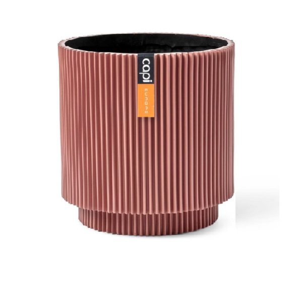 Capi Groove virágcserép, ciliner alakú 15x17 cm - pink