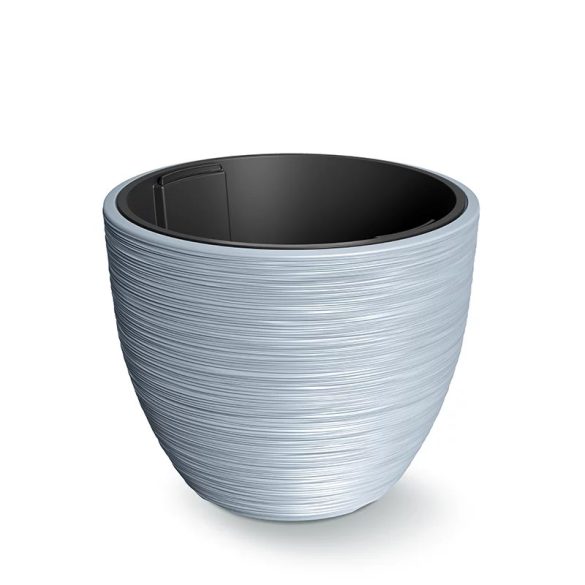 Prosperplast Furu virágcserép, 47 cm - világos szürke