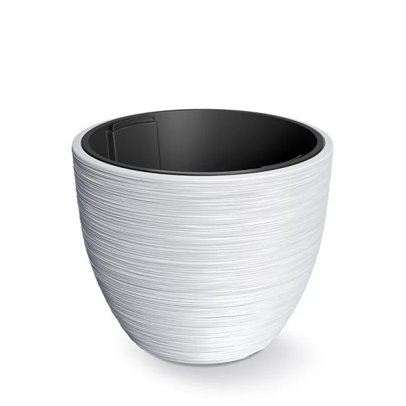 Prosperplast Furu virágcserép, 47 cm - fehér