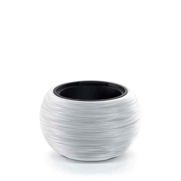 Prosperplast Furu Bowl virágcserép, 40 cm - fehér