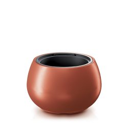 Prosperplast Heos virágcserép, 40 cm - réz