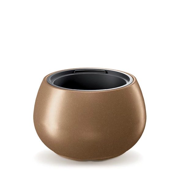 Prosperplast Heos Eco Wood virágcserép, 40 cm - natúr