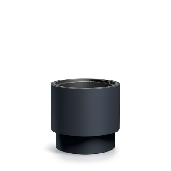 Prosperplast Heos virágcserép, 30 cm - antracit