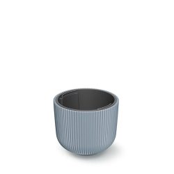   Prosperplast Milly Bowl virágcserép, 24 cm - világosszürke
