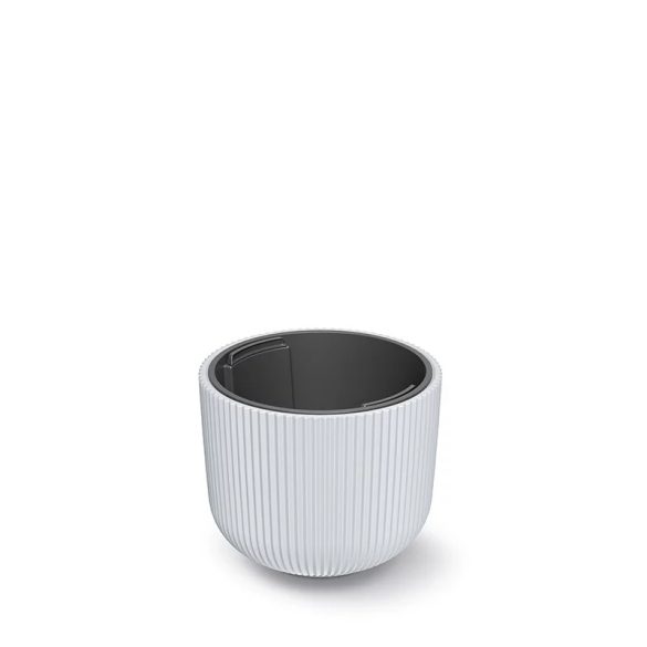 Prosperplast Milly Bowl virágcserép, 24 cm - fehér