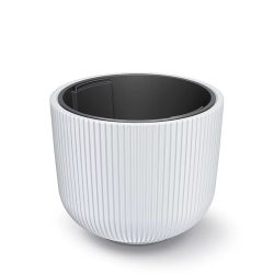 Prosperplast Milly Bowl virágcserép, 40 cm - fehér