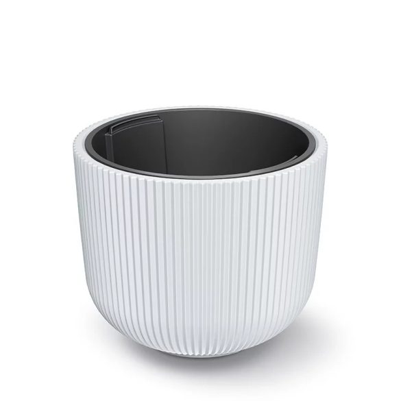 DBML400-S449 Prosperplast virágcserép MILLY BOWL - fehér