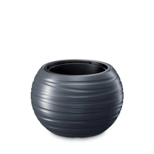 Prosperplast Maze virágcserép, 40 cm - antracit