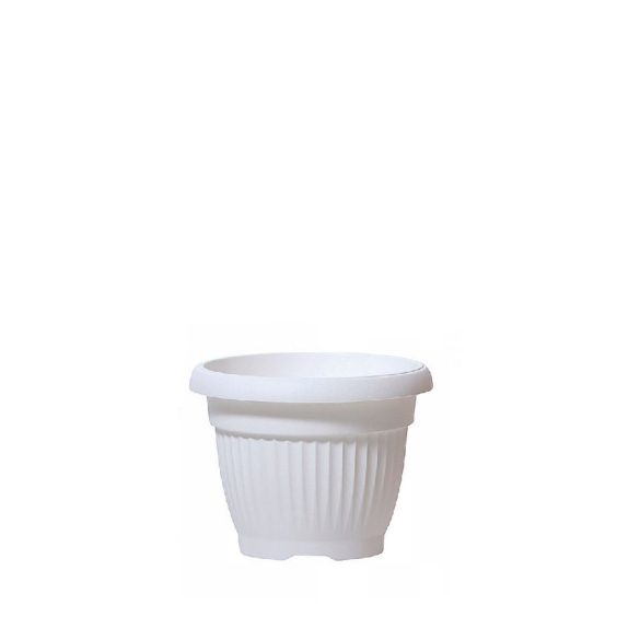 Posperplast Terra virágcserép, 25 cm - fehér