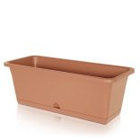 Prosperplast Camelia balkonláda, 40 cm - terrakotta