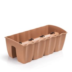   DCRO600-R624 Prosperplast korlátláda TRIO CROWN - terrakotta