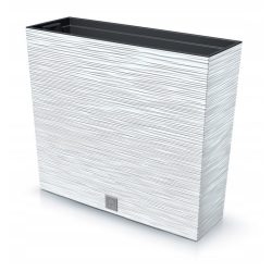 Prosperplast Furu Tower virágláda, 60 cm - fehér