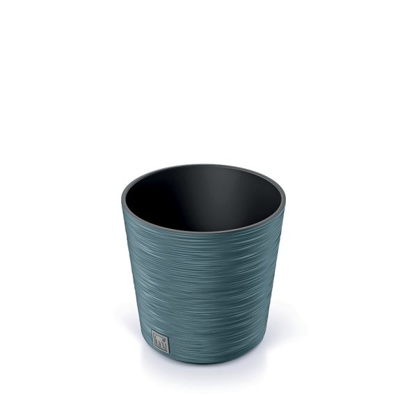 Prosperplast Furu Low Round virágcserép, 25 cm - skandinávkék