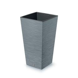 Prosperplast Furu Square virágcserép, 30 cm - szürke