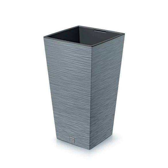 Prosperplast Furu Square virágcserép, 30 cm - szürke
