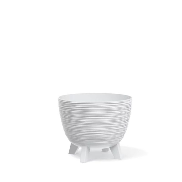 DFUR240-S449 PROSPERPLAST VIRÁGCSERÉP 240 FURU STAND  - FEHÉR