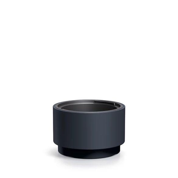 Prosperplast Heos Low virágcserép, 47 cm - antracit