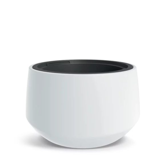 Prosperplast Heos Lt virágcserép, 40 cm - fehér