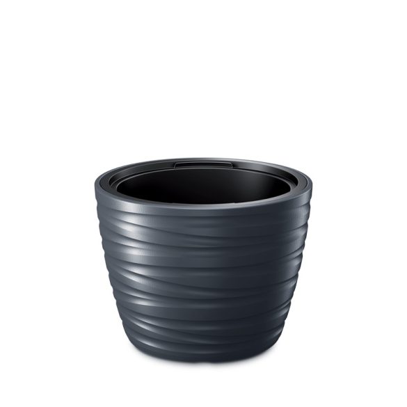 Prosperplast Maze R virágcserép, 50 cm - antracit