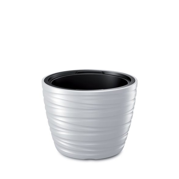 Prosperplast Maze R virágcserép, 50 cm - fehér