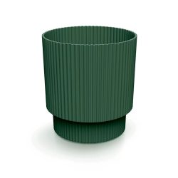 Prosperplast Milly Round virágcserép, 17 cm - fenyőzöld