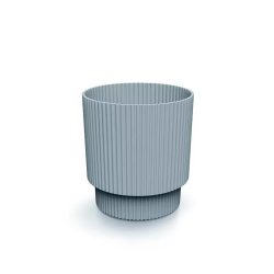   Prosperplast Milly Round virágcserép, 17 cm - világos szürke