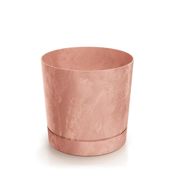 DPOP400E-R624 Prosperplast virágcserép TUBO P beton effect - terrakotta