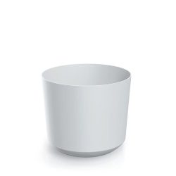Prosperplast Tubo virágcserép, 18 cm - fehér