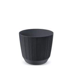 Prosperplast Ryfo virágcserép, 17 cm - antracit