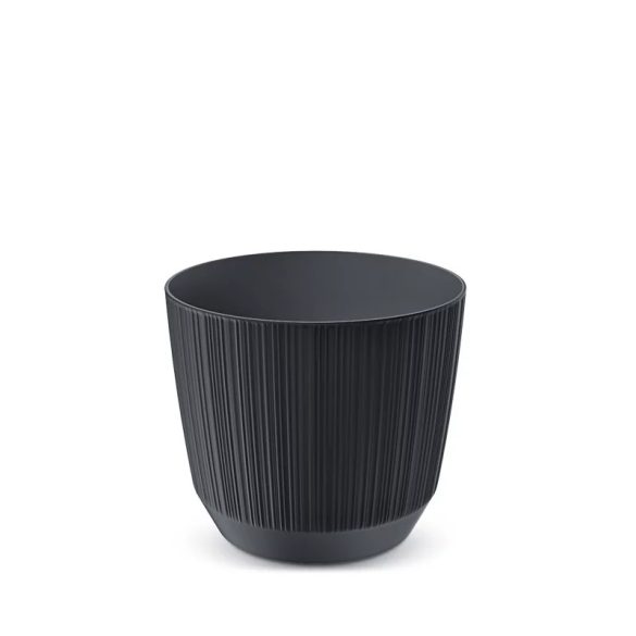 Prosperplast Ryfo virágcserép, 17 cm - antracit