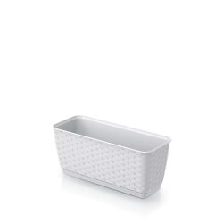 Prosperplast Ratolla P balkonláda, 30 cm - fehér