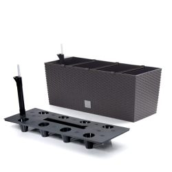 Prosperplast Rato Case virágláda 2in1, 60 cm - umbra