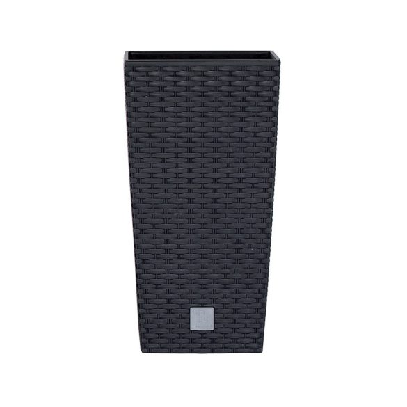Prosperplast Rato Square 2in1 virágcserép, 30 cm - antracit
