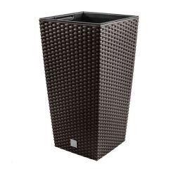 Prosperplast Rato Square 2in1 virágcserép, 32,5 cm - umbra
