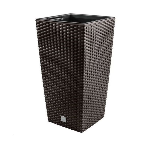 Prosperplast Rato Square 2in1 virágcserép, 32,5 cm - umbra