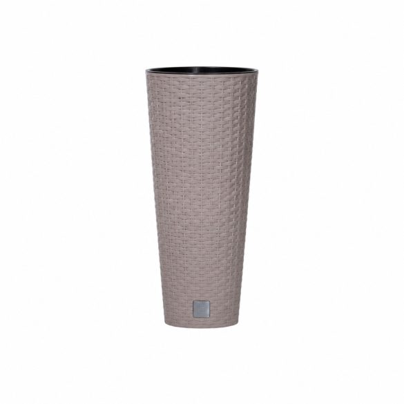 Prosperplast Tubus Rato virágcserép, 30 cm - mokka