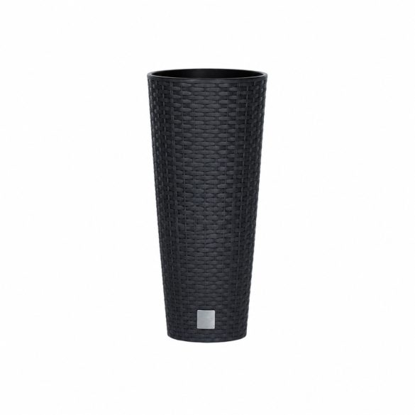 Prosperplast Tubus Rato virágcserép, 30 cm - antracit