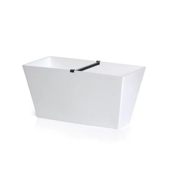 Prosperplast Tubus Case balkonláda, 40 cm - fehér