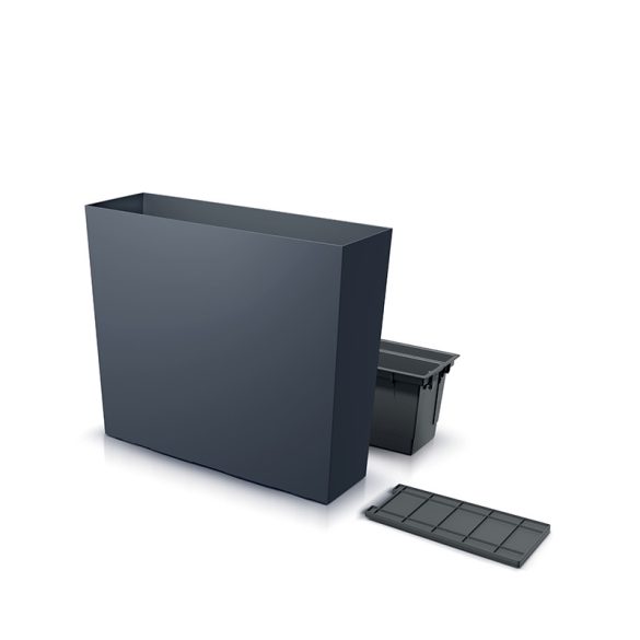 Urbi Case T láda - antracit, 60 cm