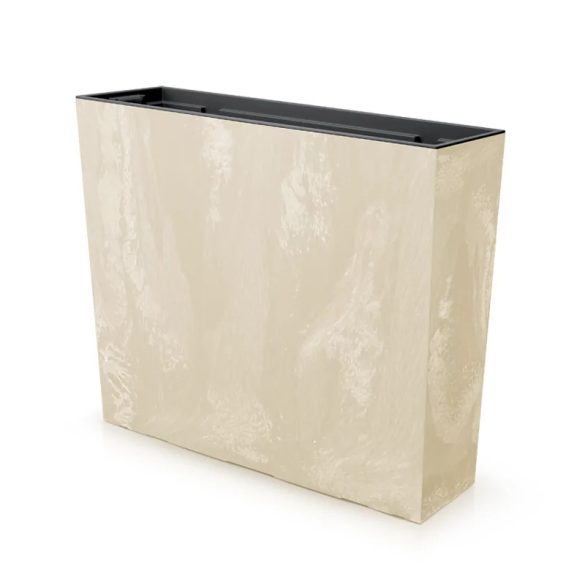 Prosperplast Urbi Case Beton Tower Effect virágláda, 60 cm - krém
