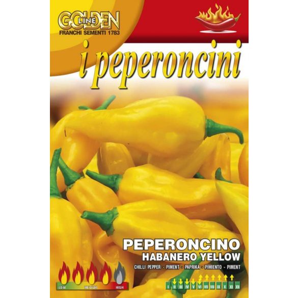 Habanero Chili paprika (Yellow)