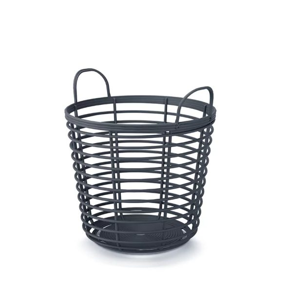 Prosperplast Zanzi tároló kosár, 38 cm - antracit