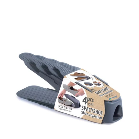 Prosperplast Spacyshoe cipőrendező szett / 4 db - antracit