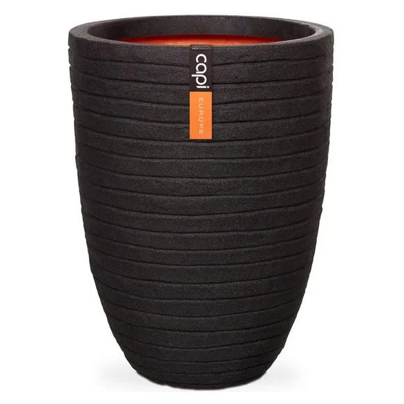 Capi Row elegant low virágcserép, 34x47 cm - fekete