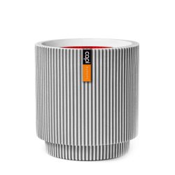 Capi Groove cylinder virágcserép, 35x38 cm - elefántcsont