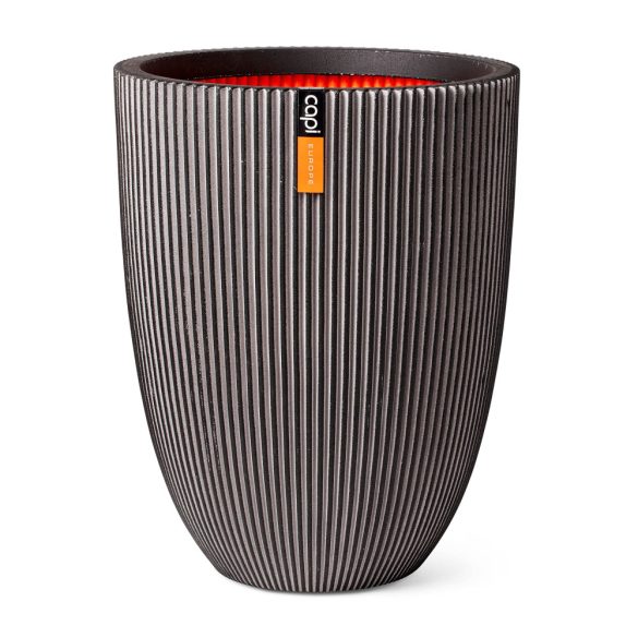 Capi Groove low virágcserép, 34x46 cm - antracit