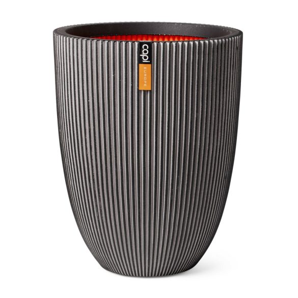 Capi Groove low virágcserép, 46x58 cm - antracit