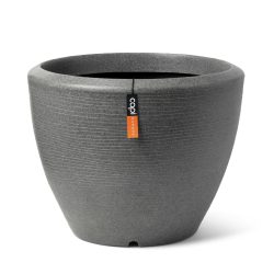Capi Arc Ball virágcserép, 48x35 cm - antracit